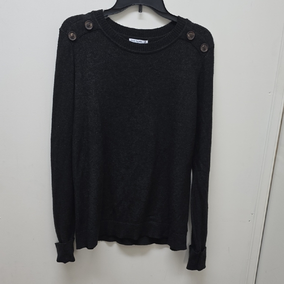 Pink Clover Sweaters - PINK CLOVER 🛍 Carson Button Detail Crew Neck Sweater - Size L